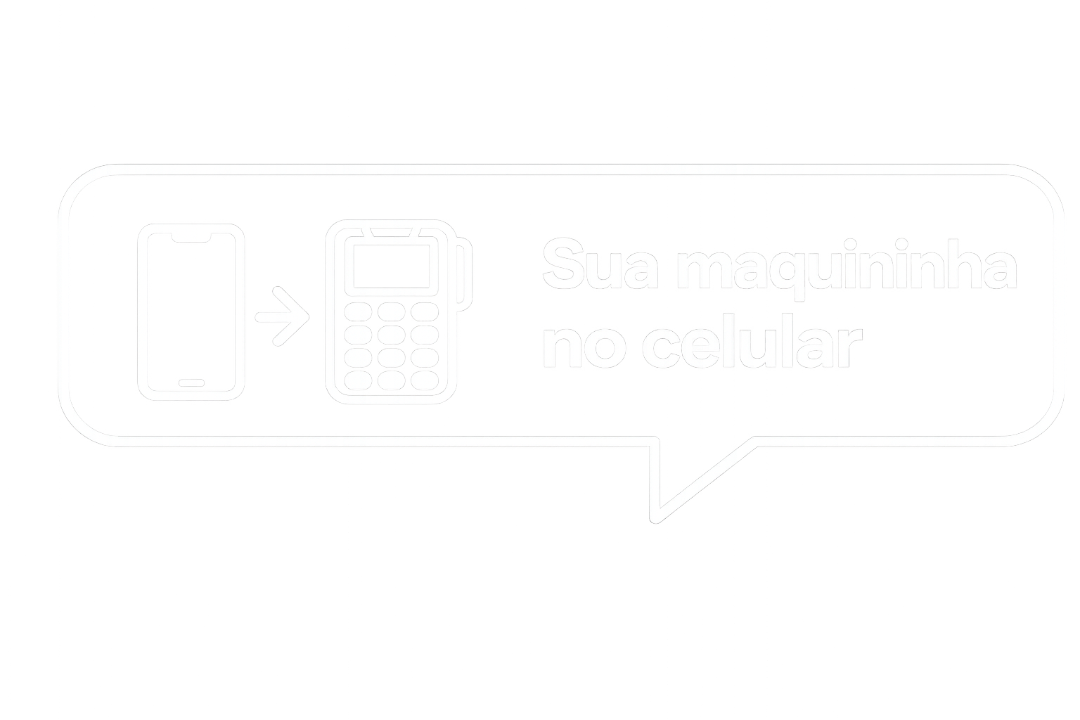Sua maquininha no celular